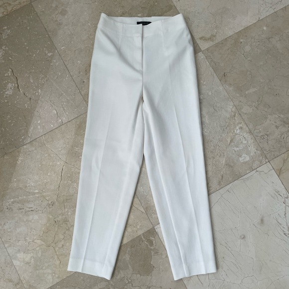 Ann Taylor Ankle High Rise Petite Pants in Cream - Picture 5 of 8